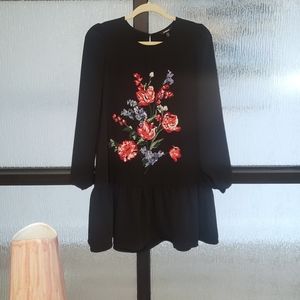 Express Dress with Floral Design